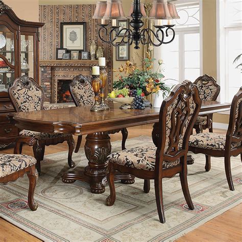 Deals Traditional Dining Room Sets Cherry
